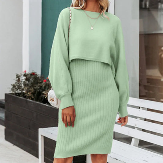 Knitted Sweater Set - Luxurious Comfort in Two Pieces!